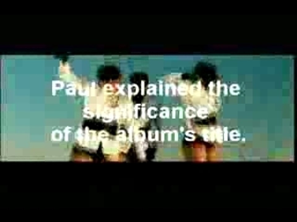 Sean paul talking about the trinity