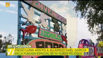 Diego Luna apoyo a su gran amigo Gael Garcia.