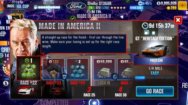 CSR Racing 2 | Events | Made in America II | Part 2 | Chevrolet HS Custom & Hennessy Venom GT Spider