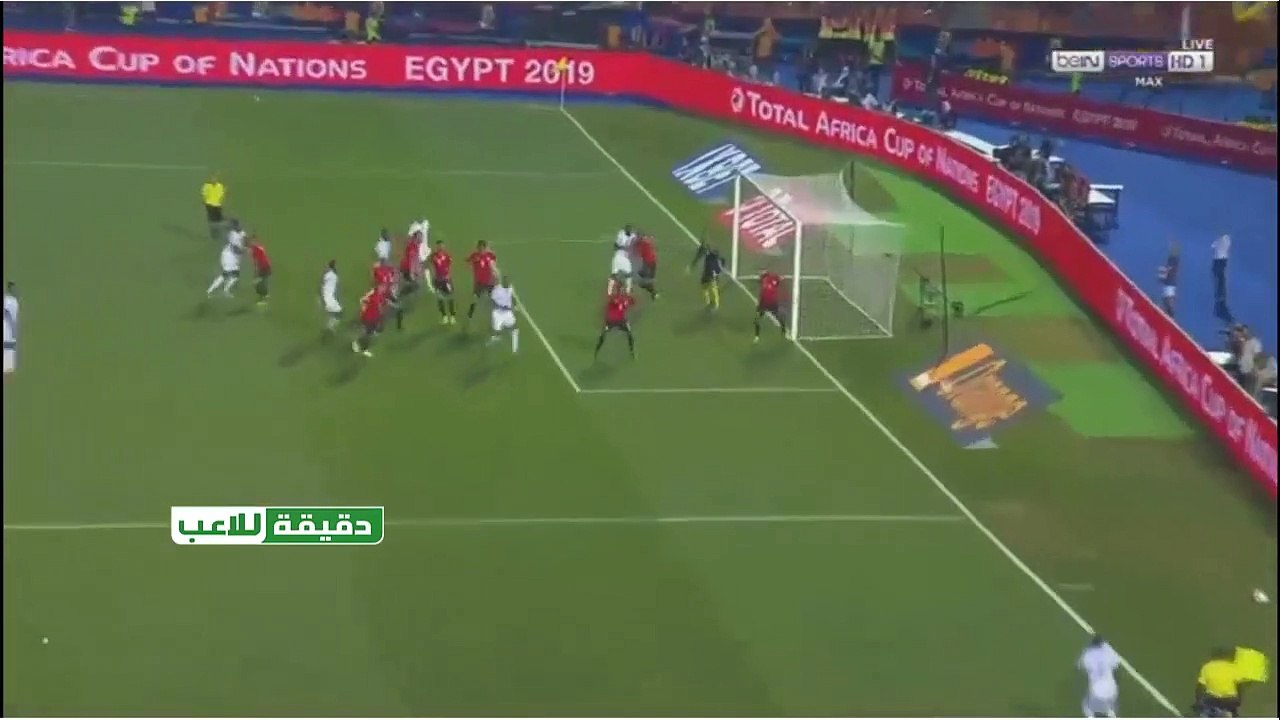 ملخص مباراة مصر والكنغو - 2 - 0 وجنون محمد صلاح 