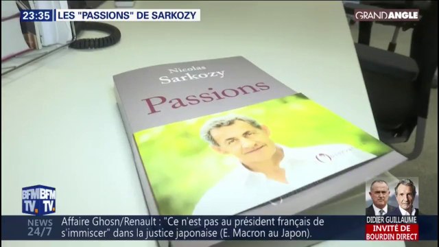 Dans son nouveau livre Passions , Nicolas Sarkozy se livre à de nombreuses confidences