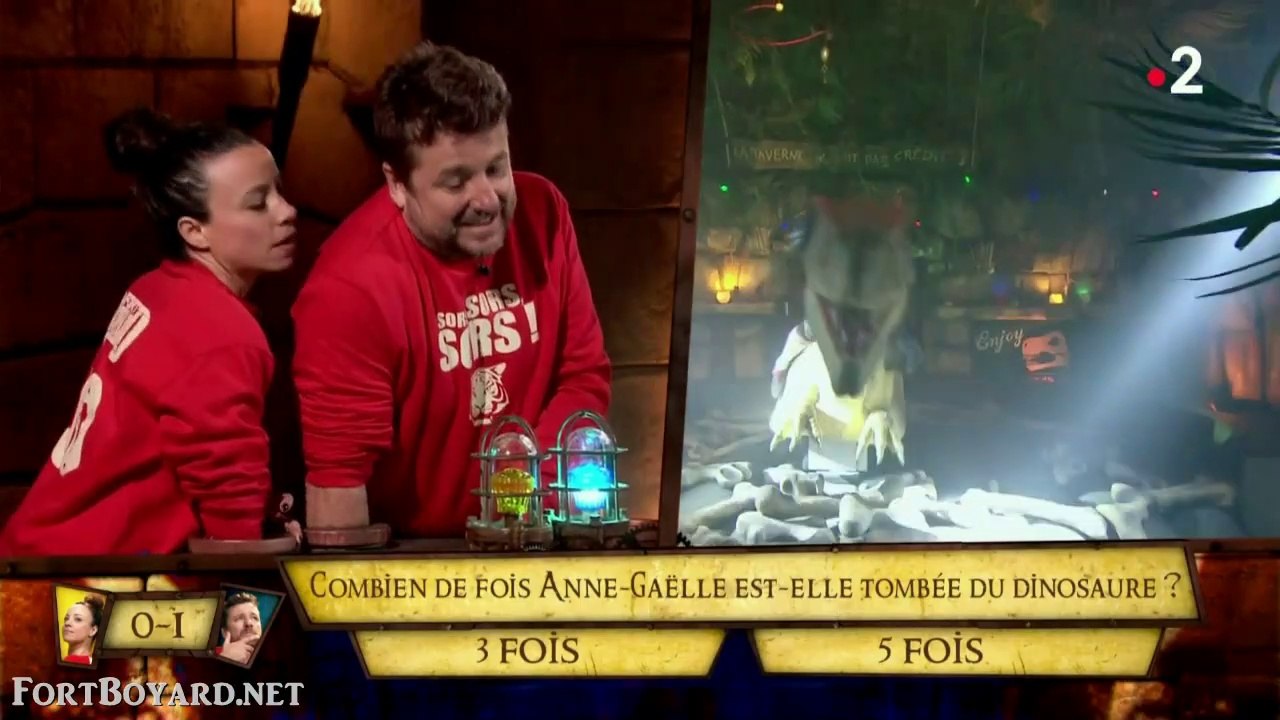 Fort Boyard 2019 : le quiz "Willy vous cuisine" - Fort Boyard, toujours plus fort !" (22 juin 2019)