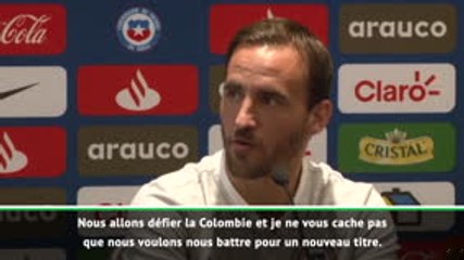 Copa America - Fuenzalida : "Remporter un nouveau titre avec le Chili"