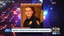 New report details alleged distracted driving crash that killed Officer Clayton Townsend