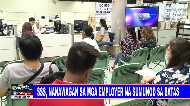 SSS, nanawagan sa mga employer na sumunod sa batas