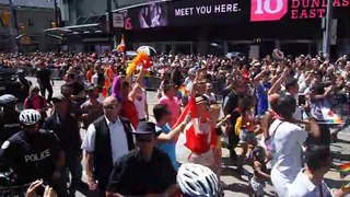 Justin Trudeau at Toronto Pride 2019