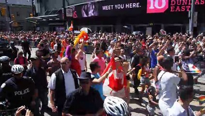 Justin Trudeau at Toronto Pride 2019