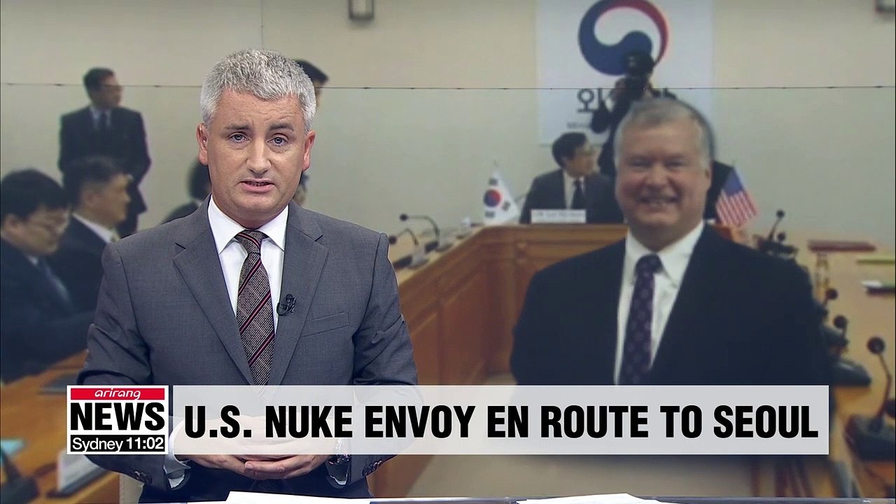 U.S. nuke envoy traveling to S. Korea to discuss agenda for Moon-Trump summit