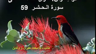 059 Surah Hasher TILAWAT BY QARI SYED SADAQT ALI