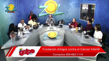 Alexandra Matos de Purcell explica como los aportes a través de Facci ayudan a los niños con cáncer