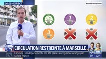 La circulation différenciée est instaurée pour la première fois à Marseille