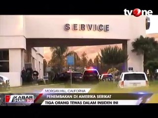 Aksi Penembakan di AS, 3 Orang Tewas