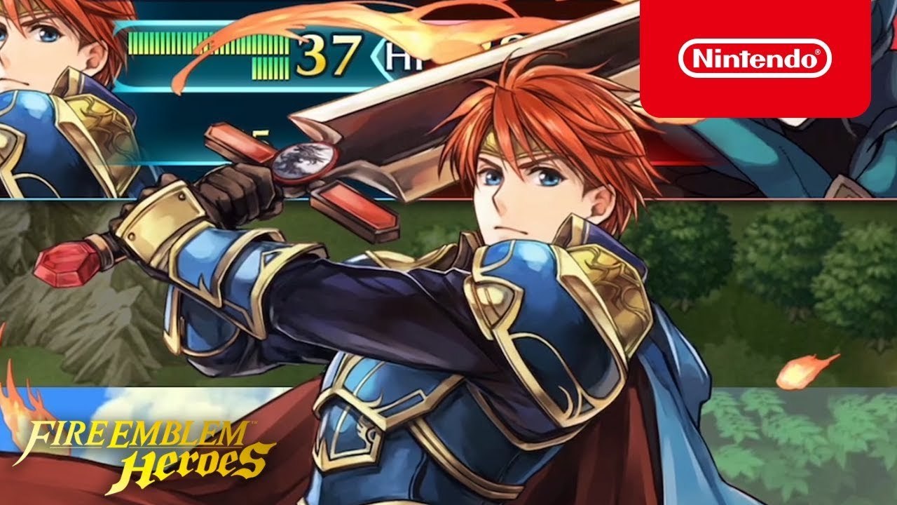 Fire Emblem Heroes -  Trailer Eliwood : Blazing Knight