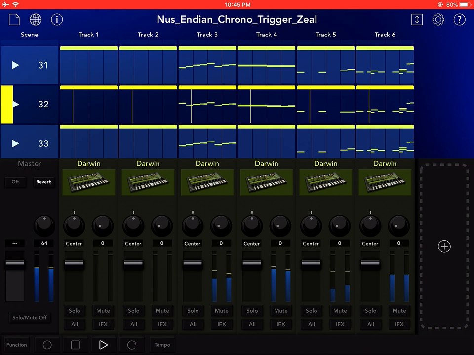 Chrono Trigger Zeal Revoicing on Korg Gaget 2 with iM1