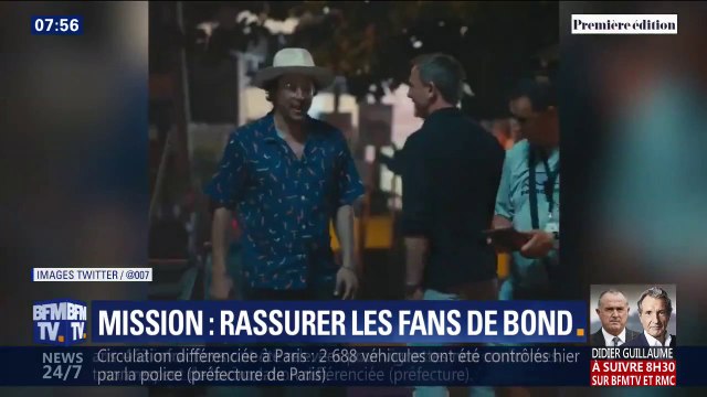 Les premières images du 25e James Bond dévoilées, surtout pour rassurer