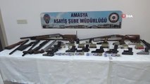 Amasya merkezli silah kaçakçılığı operasyonu: 16 gözaltı