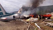 Rusya'da acil iniş yapan yolcu uçağı pistten çıktı: 2 ölü, 22 yaralı