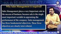 Dr. AMIT KUMAR || Introduction to Sales Management  || MBA || TIAS || TECNIA TV