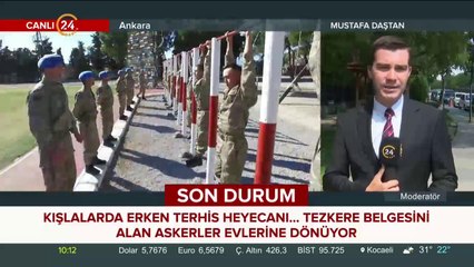 Askerler evlerine dönüyor