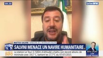 Matteo Salvini menace un navire humanitaire avec 42 migrants à bord