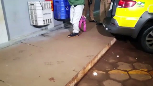 Homem acusado de furto é encaminhado para delegacia