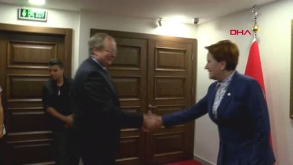 Video herunterladen: ANKARA Akşener, Avrupa Birliği Türkiye Delegasyonu Başkanı Büyükelçi Christian Berger ile görüştü