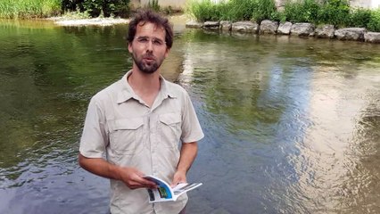 Matthieu Dornier, auteur du livre "baignades et sites aquatiques en montagnes du Jura"