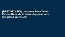 [BEST SELLING]  Japanese From Zero! 1: Proven Methods to Learn Japanese with integrated Workbook
