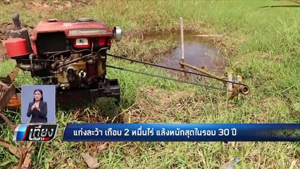 “เลย – ขอนแก่น” แล้งหนัก อ่างเก็บน้ำแห้งขอด - เที่ยงทันข่าว