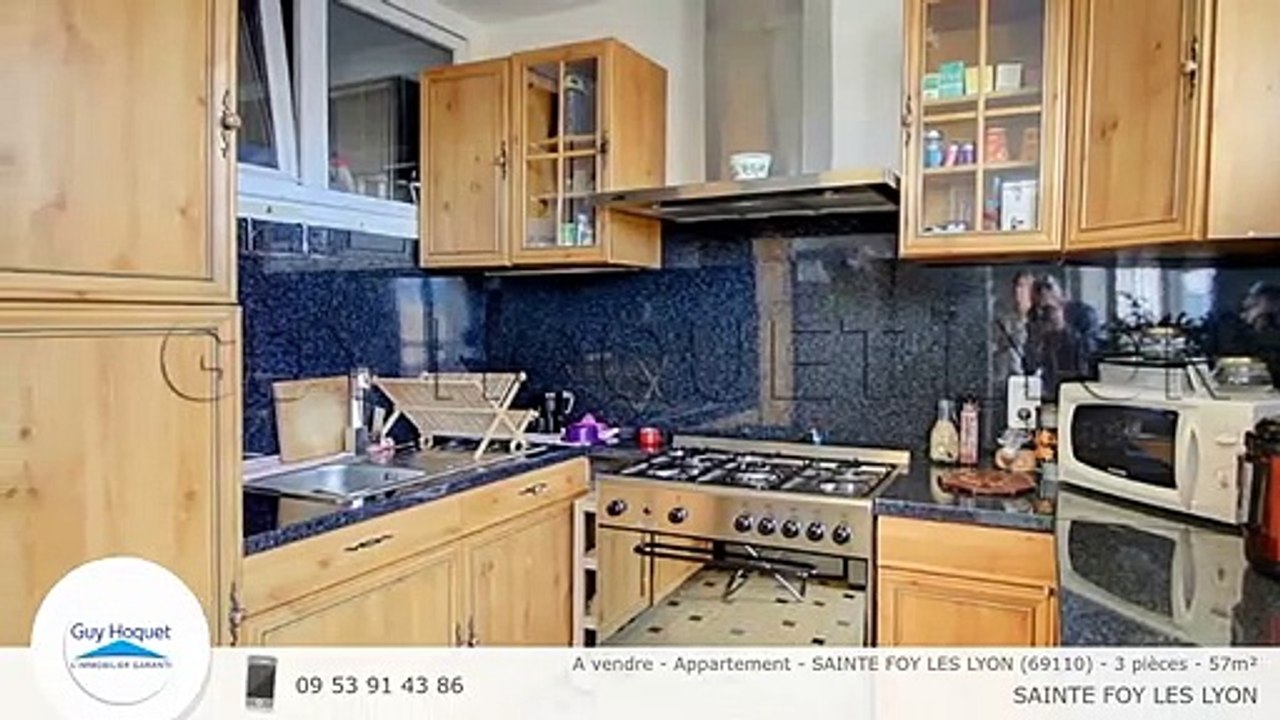 A vendre - Appartement - SAINTE FOY LES LYON (69110) - 3 pièces - 57m²