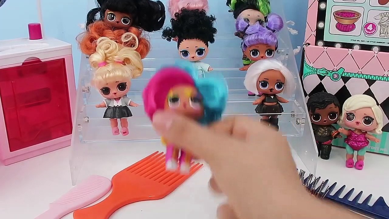 LOL Hairgoals Saçlarını Açıp Taradım Kestim Bakım Yaptım! Gerçek Saçlı LOL Bebek Bidünya Oyuncak 
