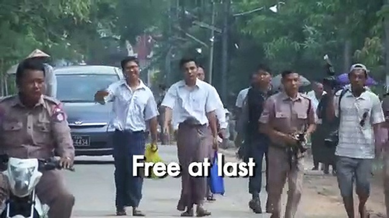 Freed Reuters reporter: 'I can't wait to go to my newsroom'