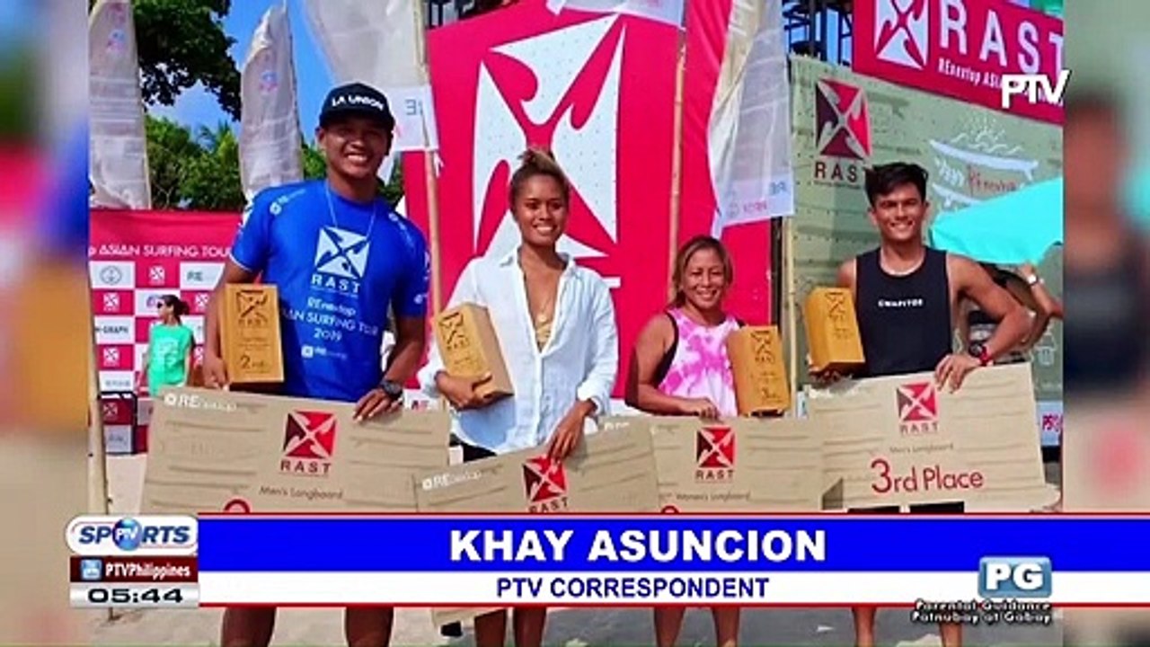 Pinoy surfers, hataw sa Indonesia