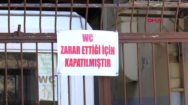 BURSA UMUMİ TUVALET 'ZARAR ETTİĞİ' GEREKÇESİYLE KAPATILDI