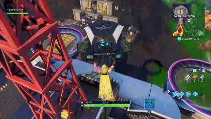 Usa un respiradero volcánico, un respiradero aéreo y una tirolina en Fortnite (semana 8)