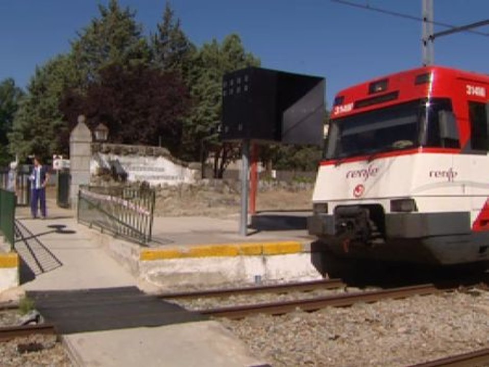 Fallece una niña atropellada por un tren en Alpedrete