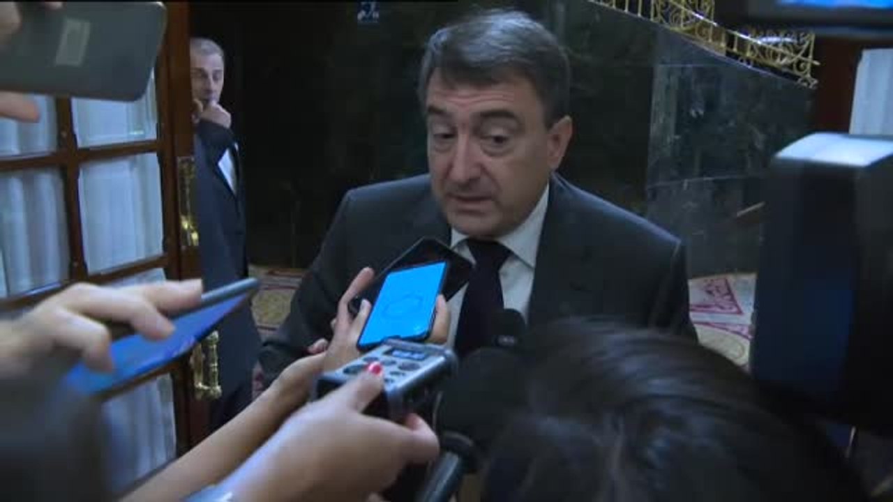 Aitor Esteban sobre Otegi: "Es un dirigente de un partido político y me parece extraño que no se le haya entrevistado antes"