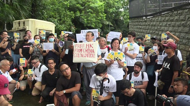 Hong Kong protesters urge G20 to raise plight with China