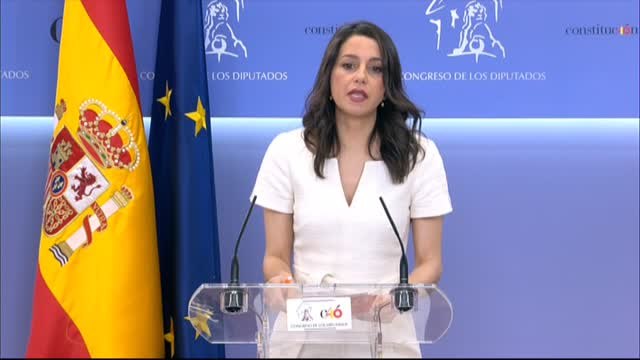 Arrimadas sobre Otegi: Desgraciadamente la televisión pública de todos los españoles ha blanqueado a un terrorista