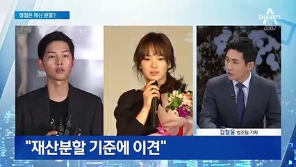 송중기·송혜교, ‘1000억대’ 재산분할은 어떻게 되나
