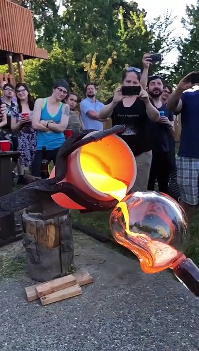Creating Art at 2200 Degrees