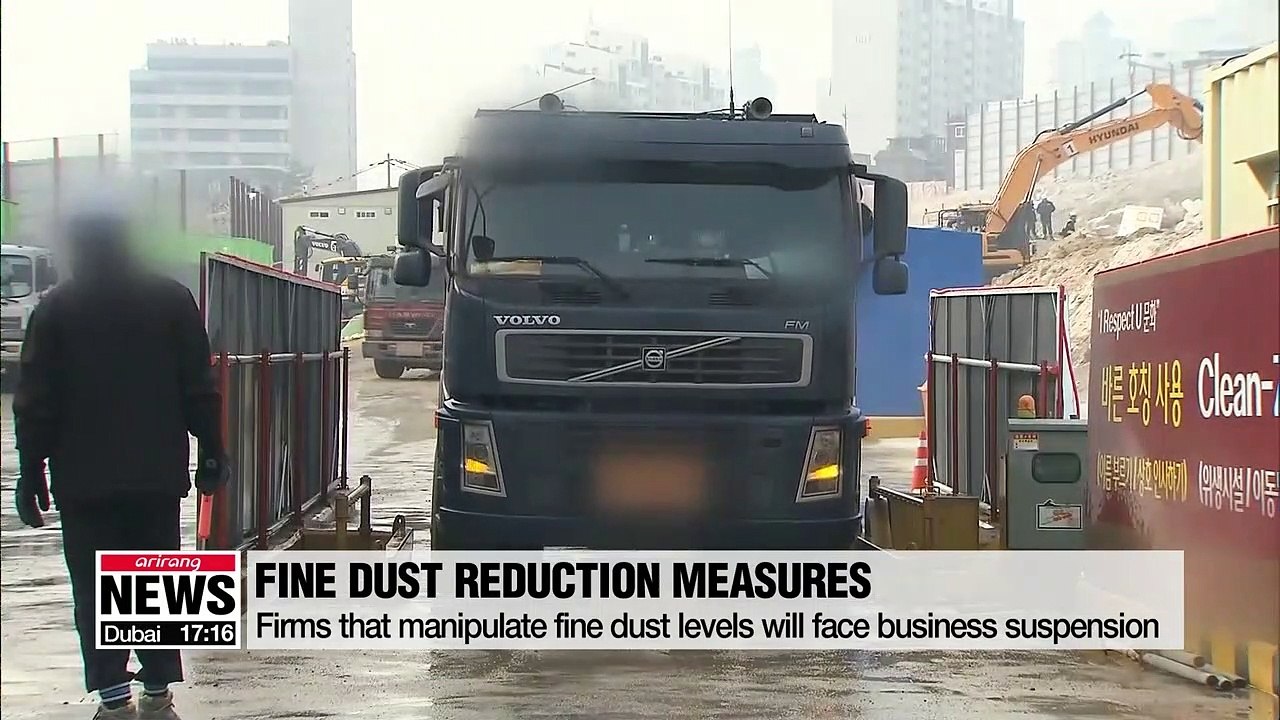 Firms that manipulate fine dust levels will face business suspension