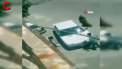 Şanlıurfa'da meydan muharebesi gibi kavga anı kamerada