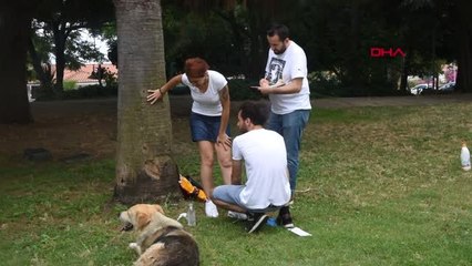 ANTALYA KAPKAÇÇILARI KOVALADI, ÇANTASINI KURTARDI