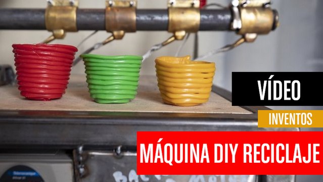 [CH] Máquina DIY para reciclar plástico y crear objetos