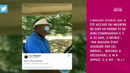 Michael Jackson mort il y a 10 ans : l'intrigante vidéo d'O.J Simpson en son hommage