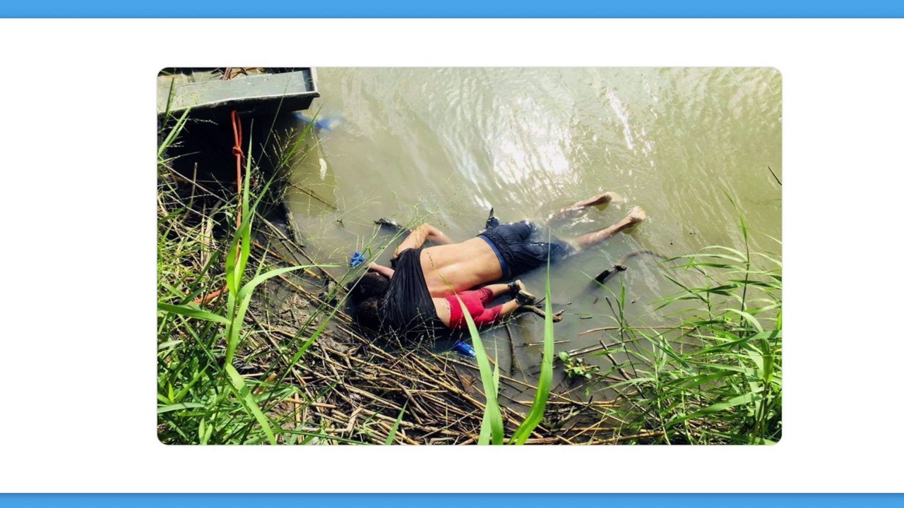 Imigração: foto de pai e filha mortos afogados chocam os EUA