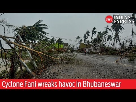 Cyclone Fani wreaks havoc in Bhubaneswar