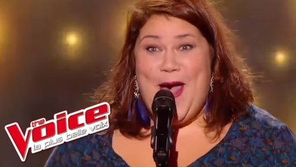 Depeche Mode  - Just Can't Get Enough | Audrey Joumas | The Voice France 2017 | Blind Audition