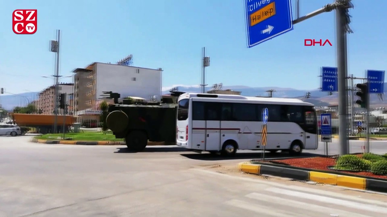 Suriye sınırına askeri sevkiyat devam ediyor